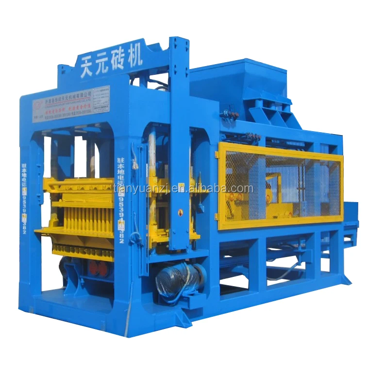 block pave machine / concrete interlocking making machine QTY8-15 machine to make concrete blocks