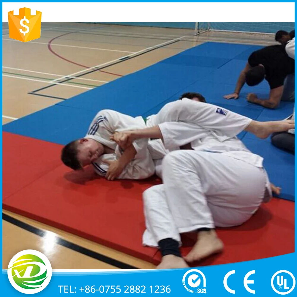 Top quality 180kg/m3 density mma judo tatami sport mats for sale
