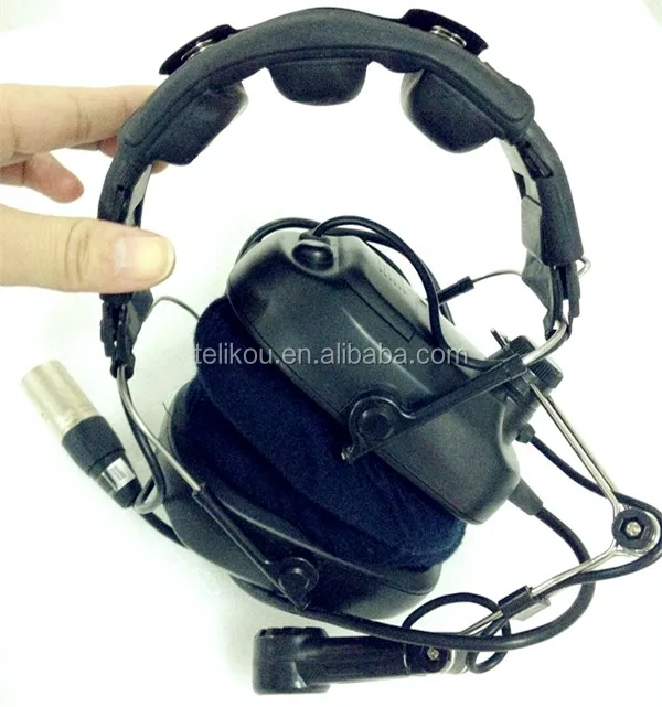 2021 TELIKOU new arrival HD-202 dual ear headset headband Anti-noise for professional audio sound