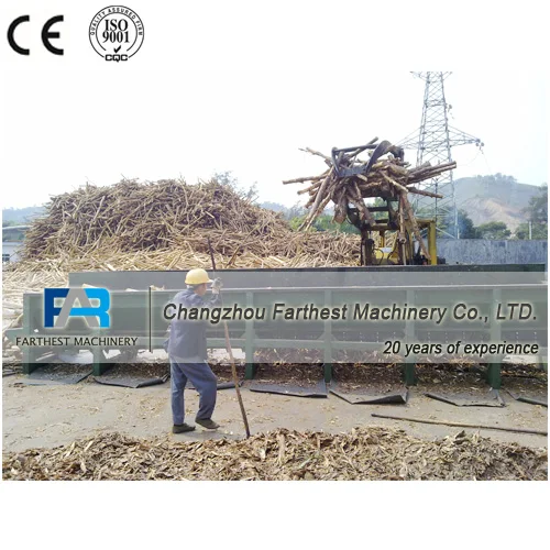 Wood Log Debarking Machine For Paper Making Industry