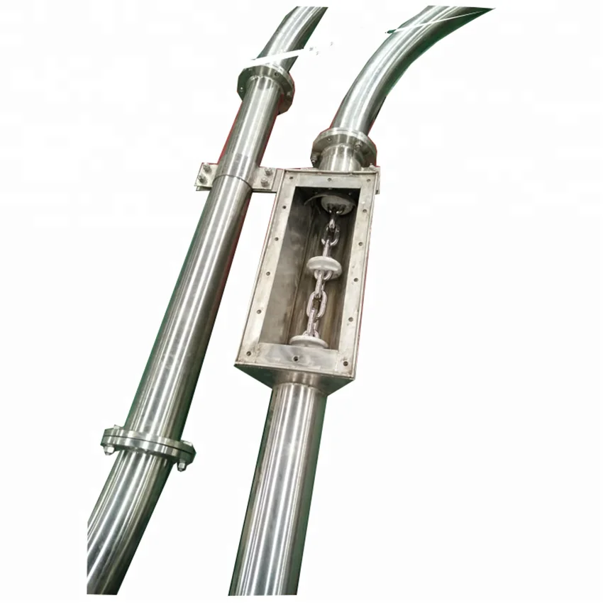 Конвейерный порошок, частицы, прошлые и блочные материалы трубчатого конвейера