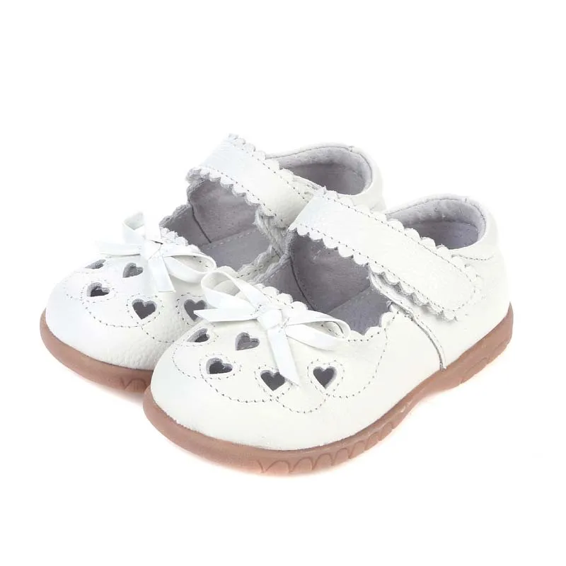 2016 Summer Genuine Leather Children Sandals for Girls Hollow Out Bowknot Kids Sandals Girls Princess Shoes