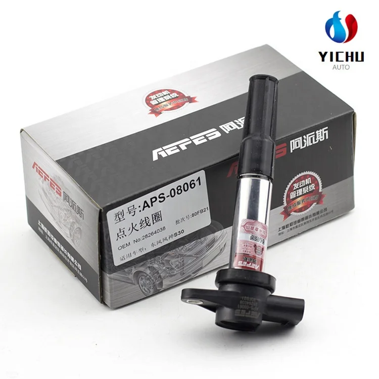 APS-08061E spare parts Ignition Coil 28264038 For Dongfeng S30