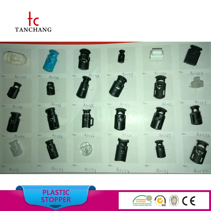 factory supply 2018 Fashion high quality Frost color plastic stoppers SLKS010