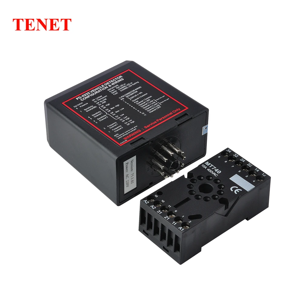 Детектор петли транспортного средства PD232 для дорожного барьера