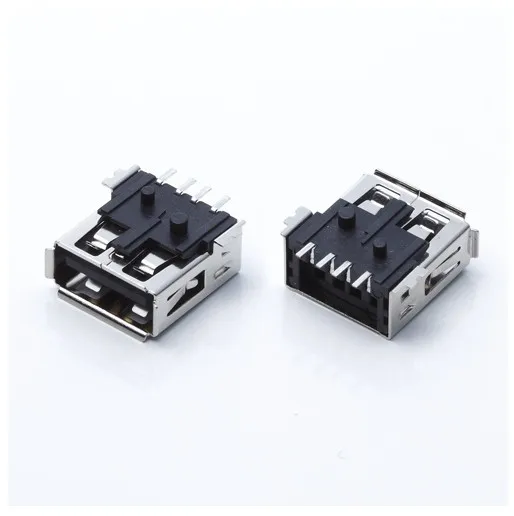 USB A Type Female Conn/Reverse SMT connectors/jack/socket