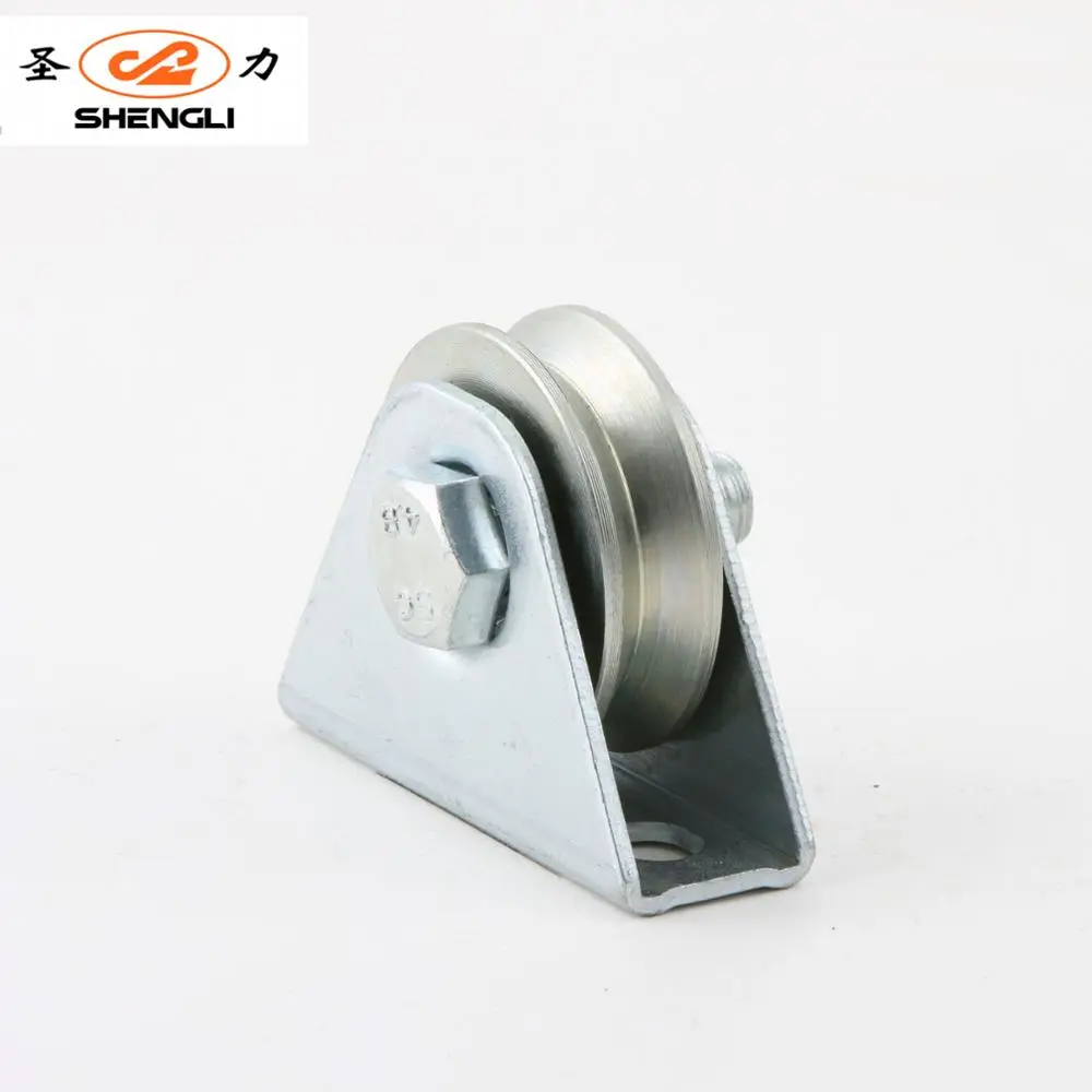hot and popular Sliding gate triangular roller wheel pulley groove u/v/y type in jinhua