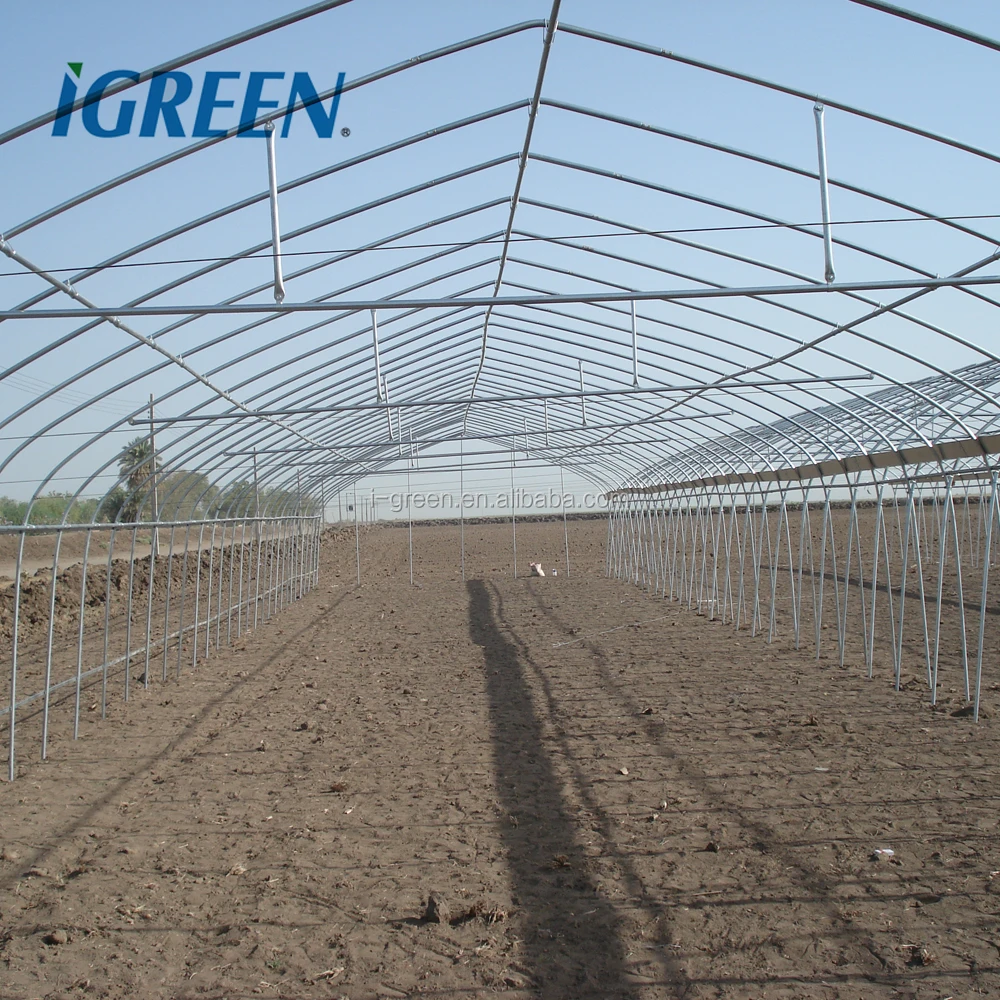 Economical hoop house agricultural modern greenhouse sale
