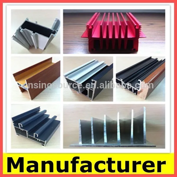 деревянное зерно тепловой изоляции алюминиевый профиль цена производства