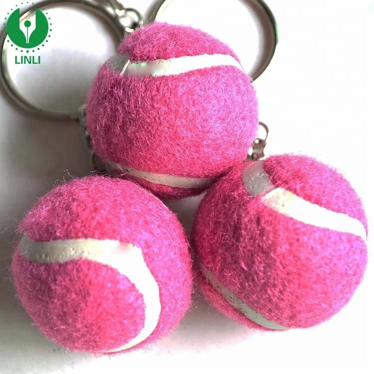 
High Quality keychain/ Tennis Ball Keychain,Fancy Key Ring / Beach Ball Keyring 