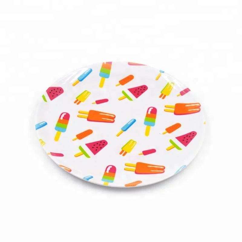 OEM melamine dessert cookie plates and dishes manufacturer