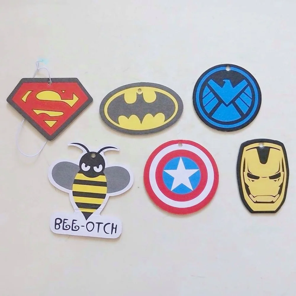 High quality custom logo car wash air freshener paper air freshener