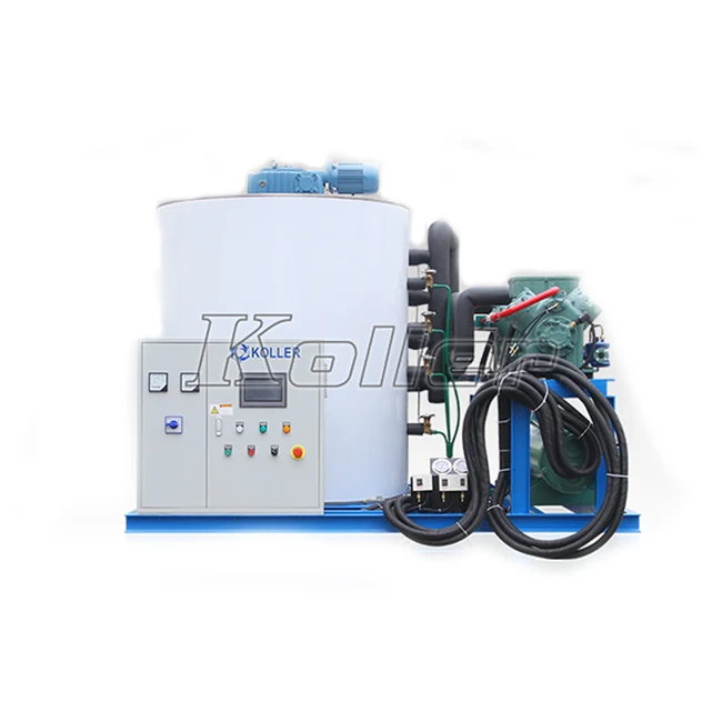 Koller 10 Tons/day Flake Ice Machine for Fish/Meat Fresh Keeping