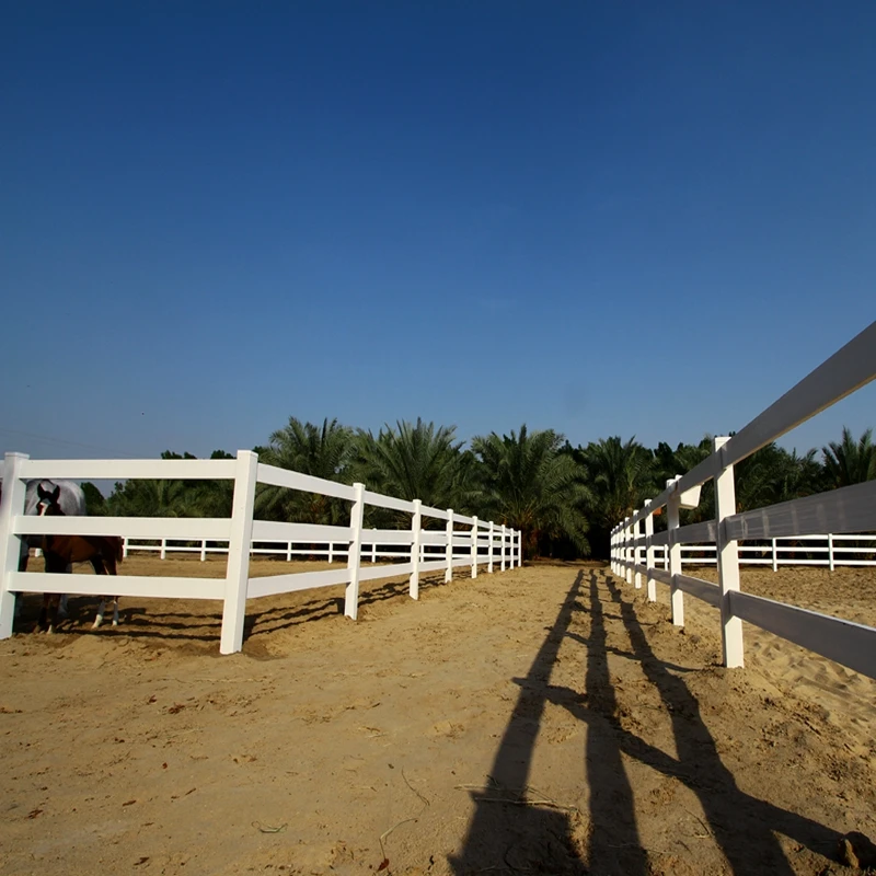 Free Standing Expandable Portable Pvc Horse Fences