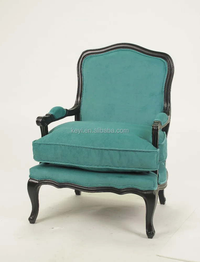 
Fabric optional solid wood living room furniture/wholesale baroque armchair(CH-863) 