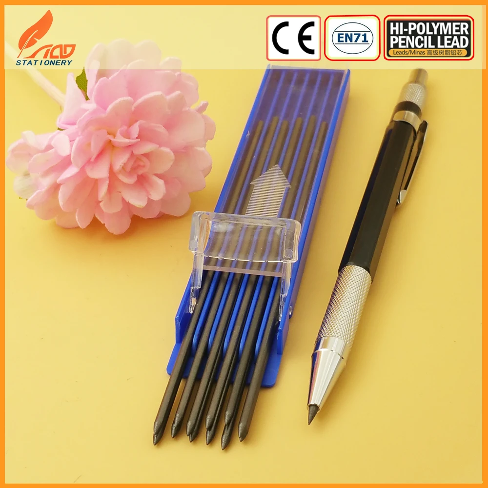 mechanical pencil HB black 2mm lead