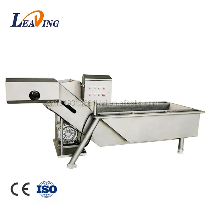 Industrial fruit and vegetable washing machine ultrasonic fruit cleaner air bubble vegetables washing machine