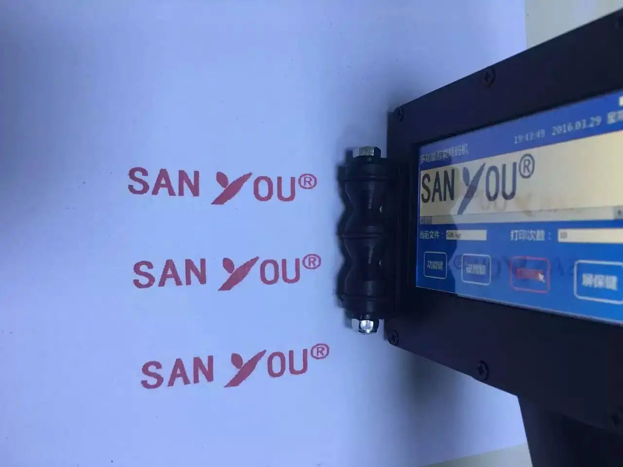 Meenjet Manual Carton Coding Printer Industrial Hand Jet Printer Bottle Expiry Date Printing Machine