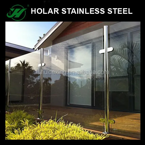 manufacturer side mount Glass balcony railing,terrace railing designs,railings for terraces
