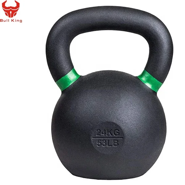 High quality Equipment body building powder coated cast iron kettlebell