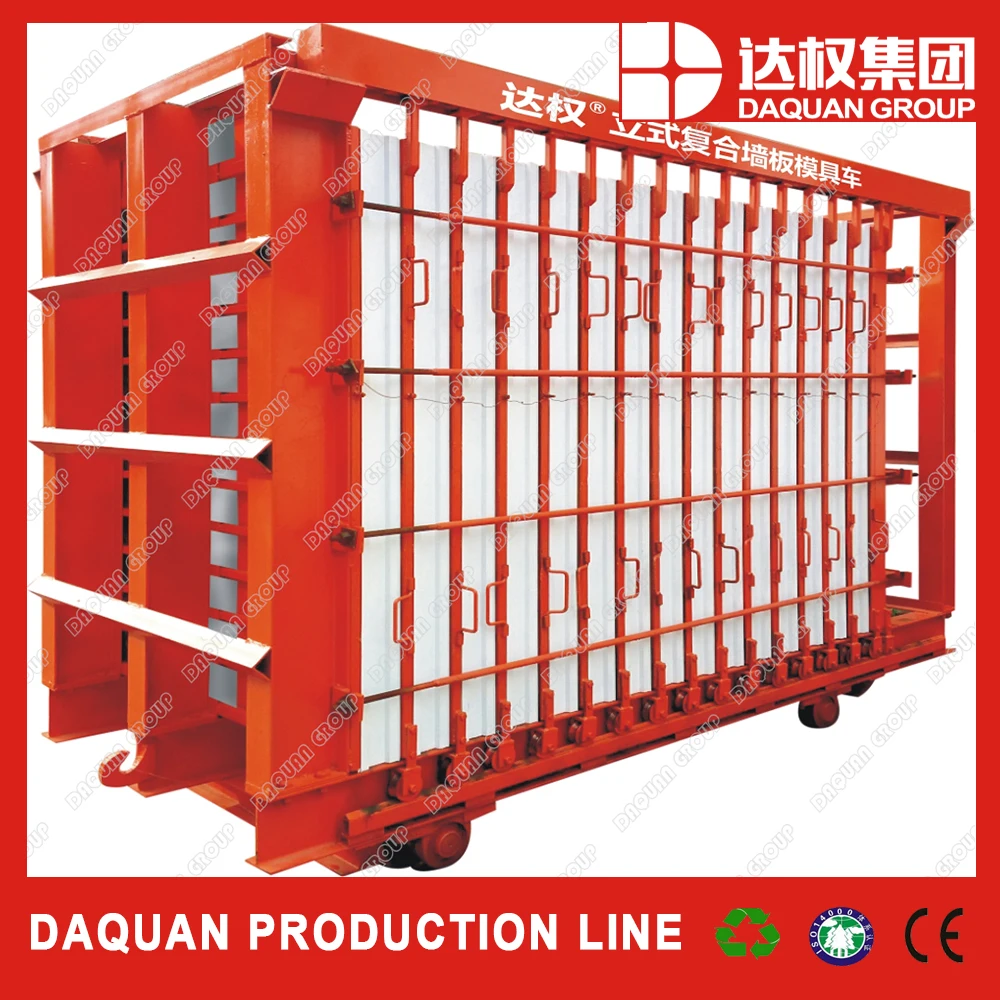 EPS cement sandwich panel production line/lightweight concrete wall panel forming machinery