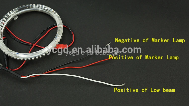 Hot sale 100mm cob led angel eyes, angel eyes kits, 3inch led halo rings for universal cars