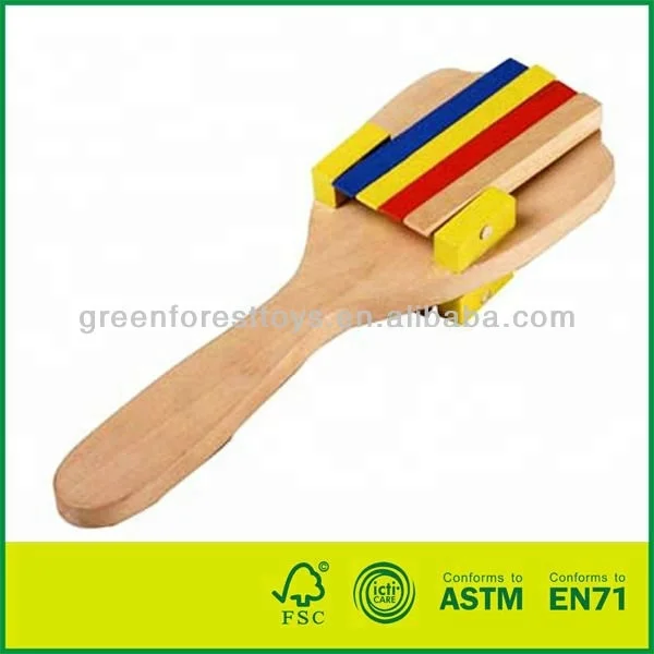 ASTM EN71 Wooden Clapper wood toys hand  (clacker)