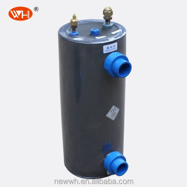 evaporator for aquarium chiller, fish aquarium chillers, heat exchange for salt water