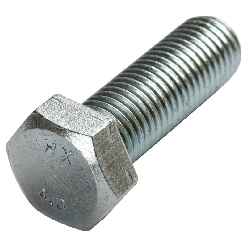 Chinese manufacturer Supplied hex head bolt and nut in cheap price