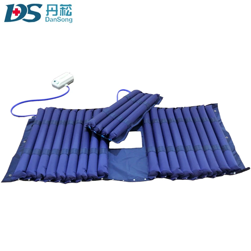 PVC Plastic Inflatable Hospital Bed Medical Use Anti Decubitus Air Mattress With Toilet Hole BC-02S