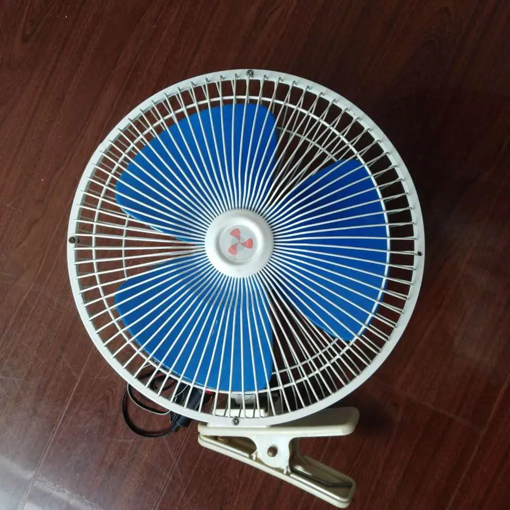 
Vehicle Blower in Car Revolving Metal anf Plastic Car Fan dc12V/24v 8 inch 