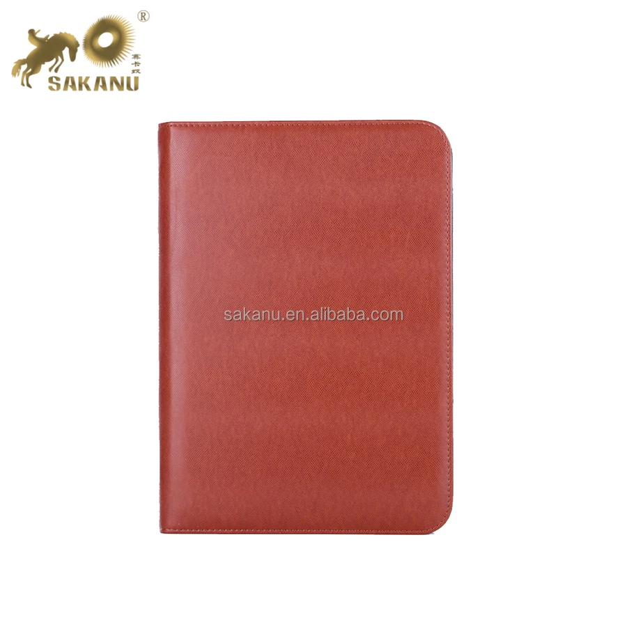 A4 Commercial Documents Manager Folder Clip Phone Pocket Calculator Travel Portfolio Files Ring Binder Padfolio