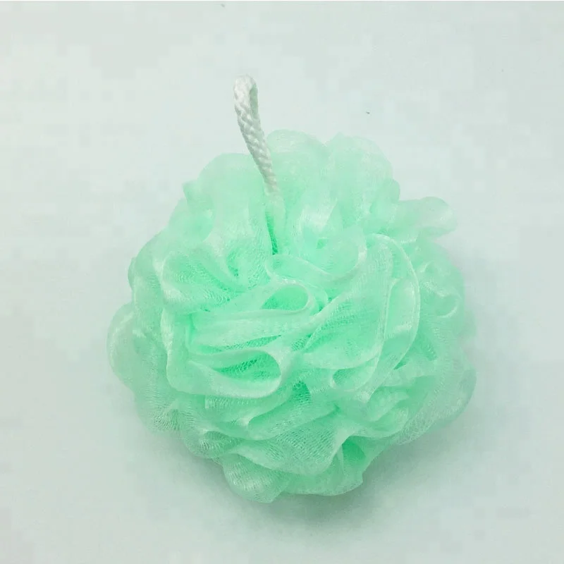 Soft Mesh Bath Sponge Balls Nylon Cleaning Brush Shower Puff Body Cleaner Exfoliating Scrubbers Bath Ball Bathroom Supplies