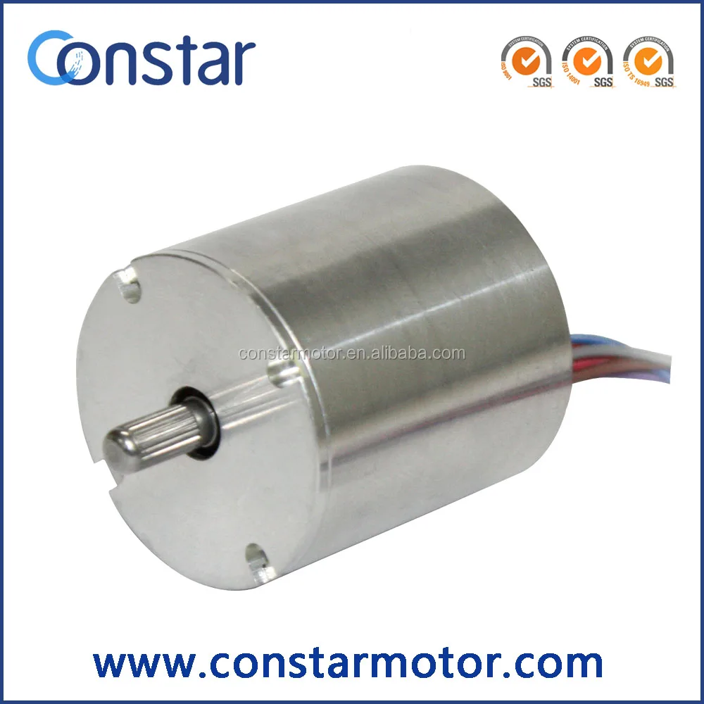 40mm 24v long life slotless inner runner with hall electrical dc brushless small bldc motor