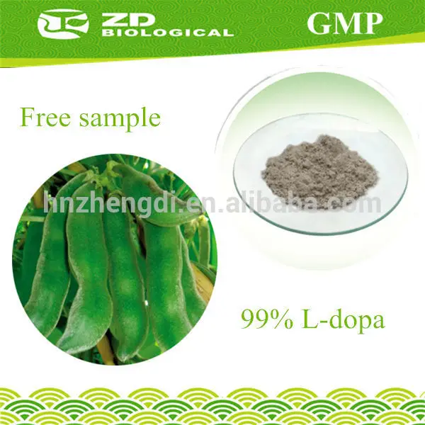 натуральных растений производителей mucuna pruriens экстракта 98% др.- допы