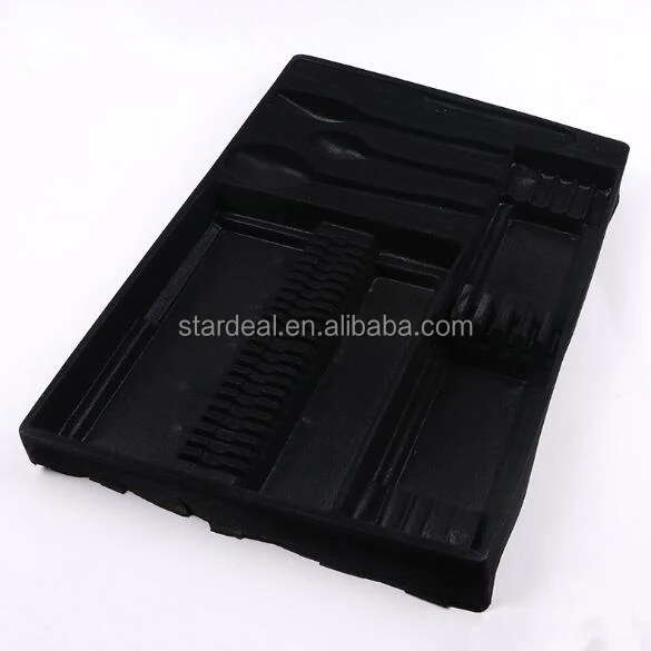 Черные столовые приборы/столовые приборы из нержавеющей стали/Столовые приборы/ложки в индивидуальной упаковке