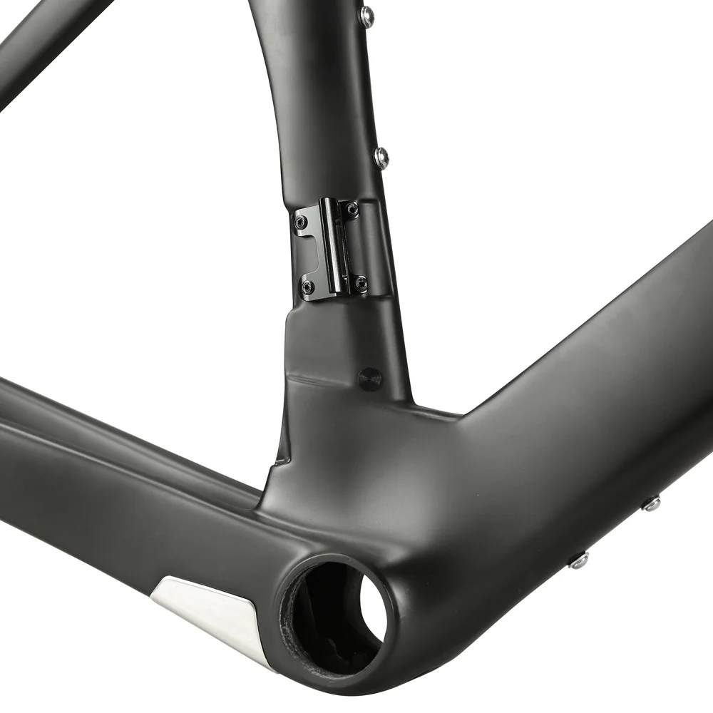 
T700 1.25-1.125 tapered fork BB386 toray carbon fiber road bicycle frame 