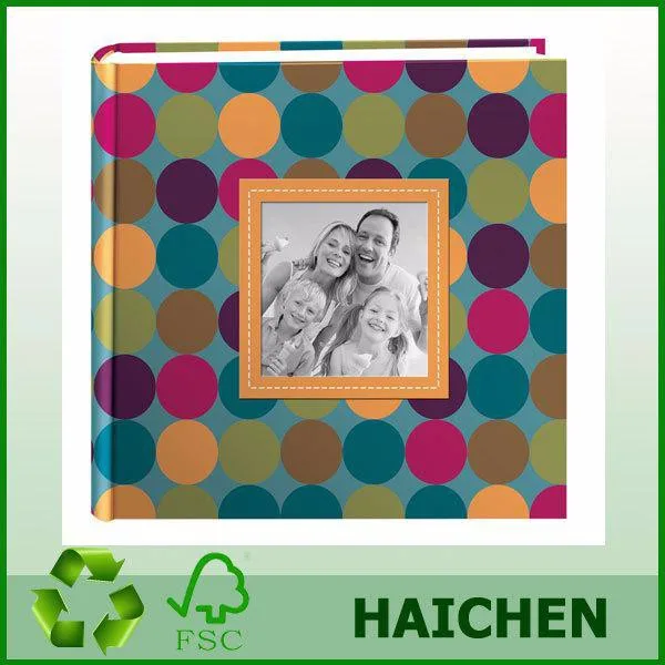 Новый красочный дизайн детские фотоальбомы