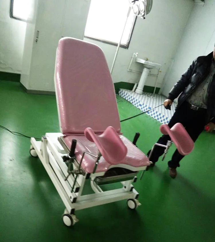 KDC-Y CE ISO hospital gynaecology examination table gynecology chair maternity delivery bed with arm