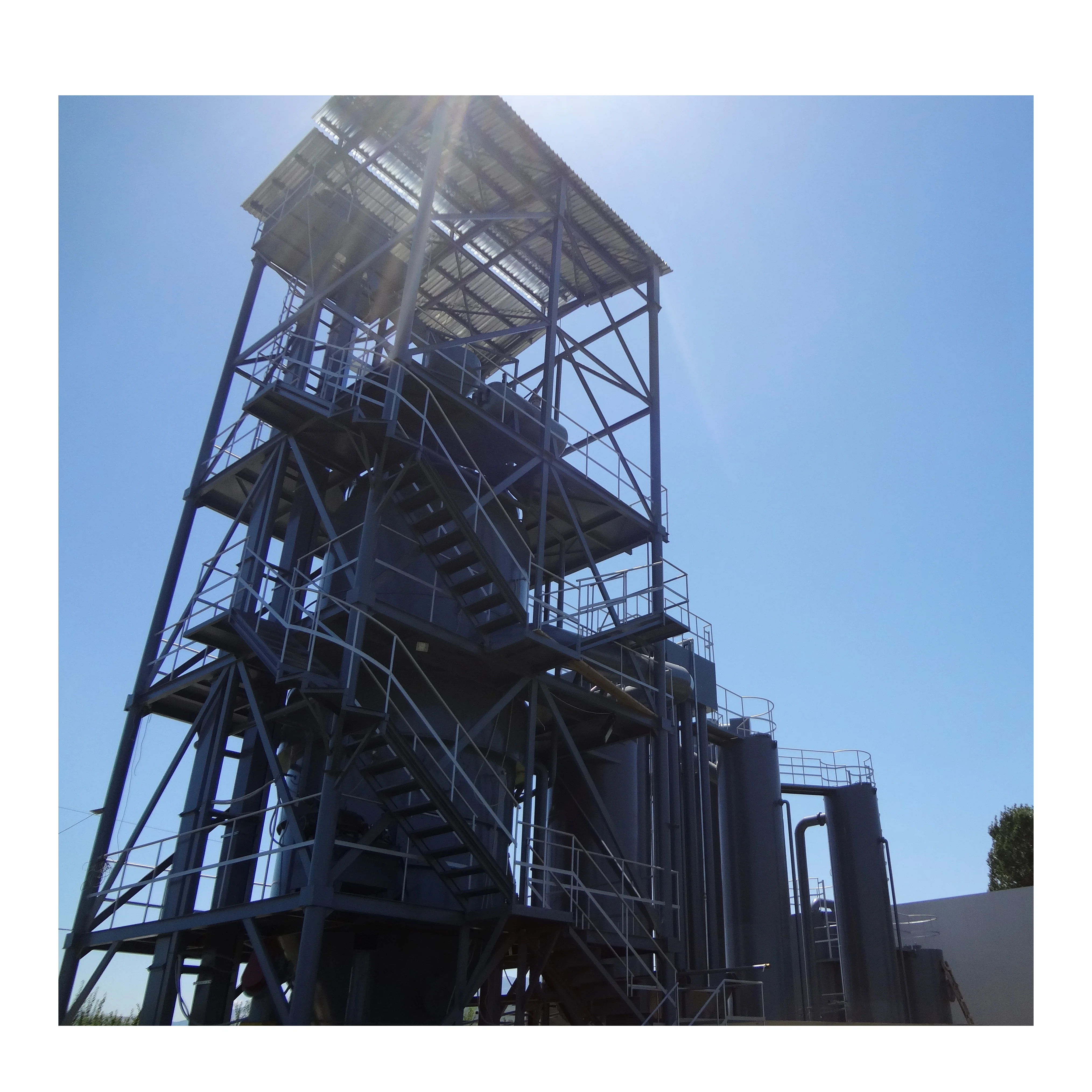 biomass gasifier for power generator by using biomass sawdust wood pellet