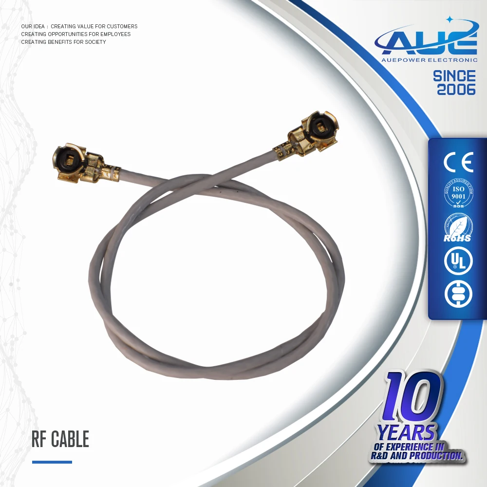 IPEX IPX U. FL женский разъем SMT МОНТАЖА на ПЕЧАТНОЙ ПЛАТЕ 0.81 мм Соединительный кабель RF