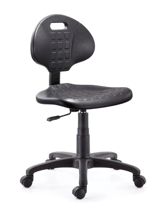 Comfortable PU Lab Furniture Industrial Stool Chair With Footrest