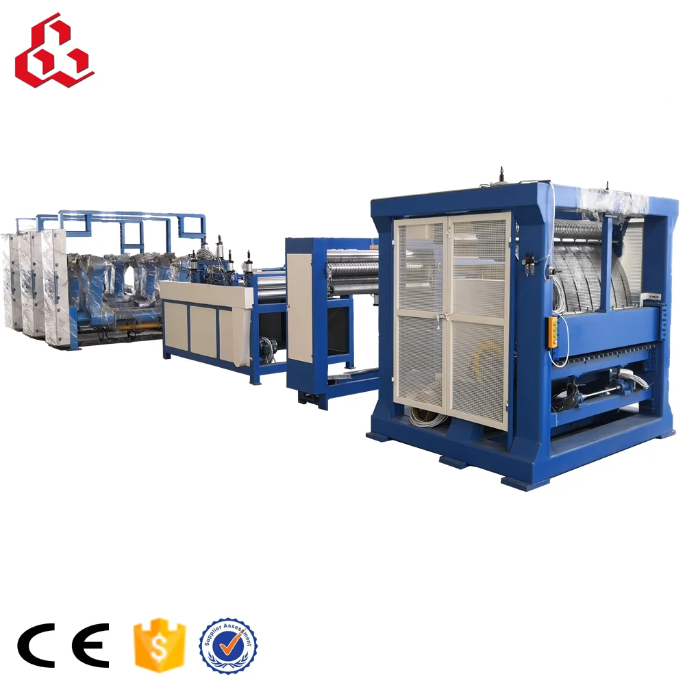 Full Automatic 100 % Recyclable Paper Honeycomb Core Board Making Machine