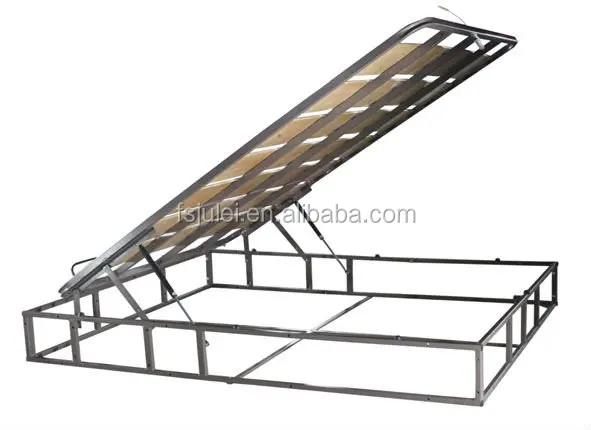 Simple Smart Furniture Foldable Meal Bed Frame With Storage Space