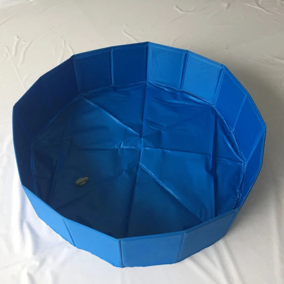 Легко носить, складной бассейн для питомцев, водонепроницаемая тканевая ванна для питомцев, прочный ПВХ материал, складной бассейн для собак, бассейн для собак