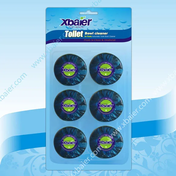 WC Tablets Toilet Tablets Solid Blue Clean