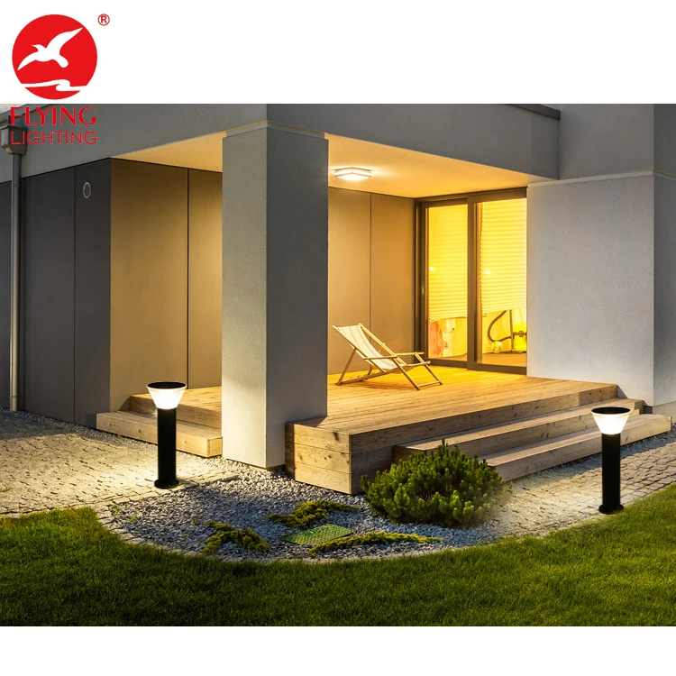 
Flyinglighting modern solar garden light bollard led outdoor Law Light 