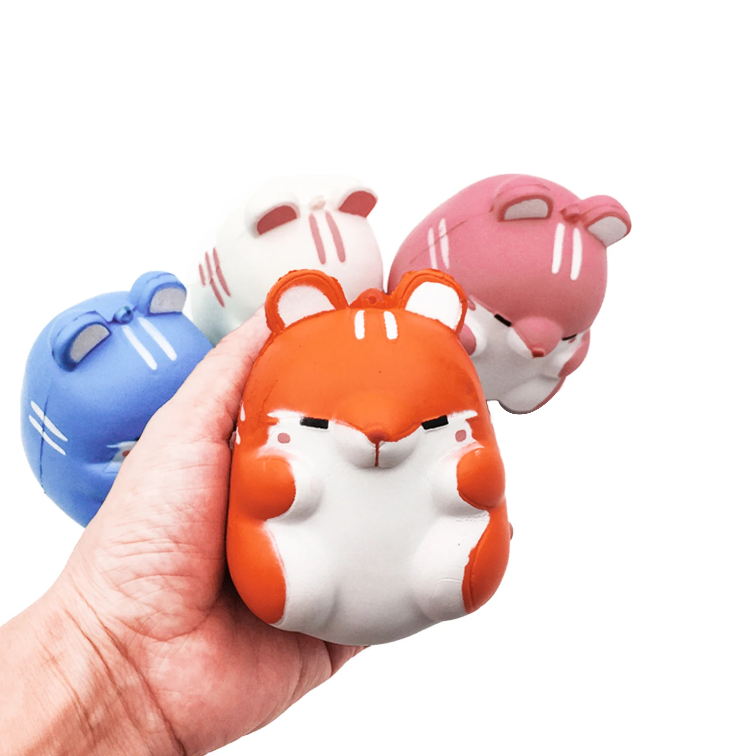 
Amazon new hot best products cute hamster squishy toy slow rising squishy pu toys 