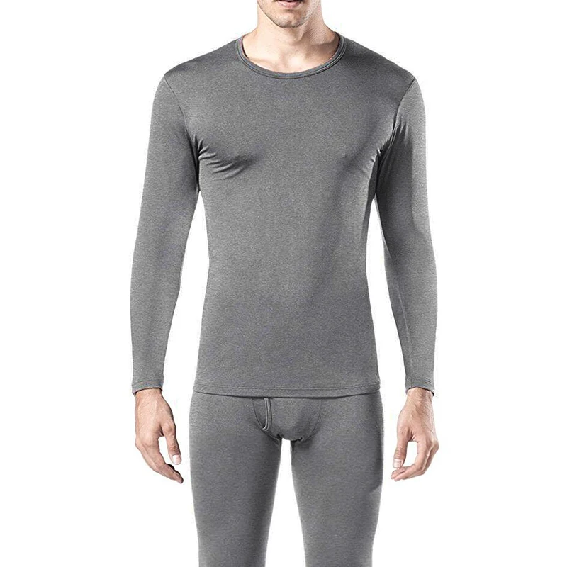 Thermal Underwear for men Top & Bottom Set Long John Ultra Soft Smooth Knit
