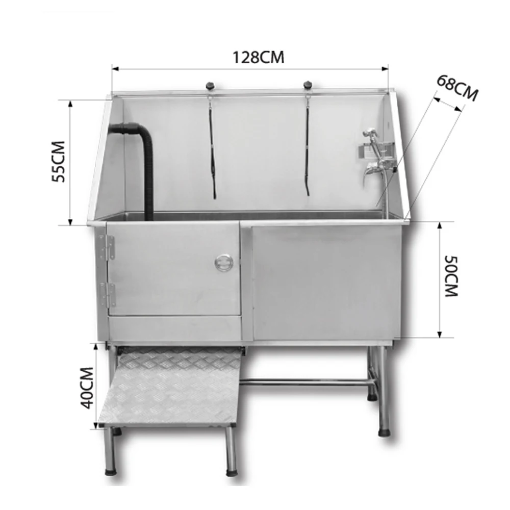 
2019 Included Hand shower Wholesale Low Price Pet Dog Bath Tub 